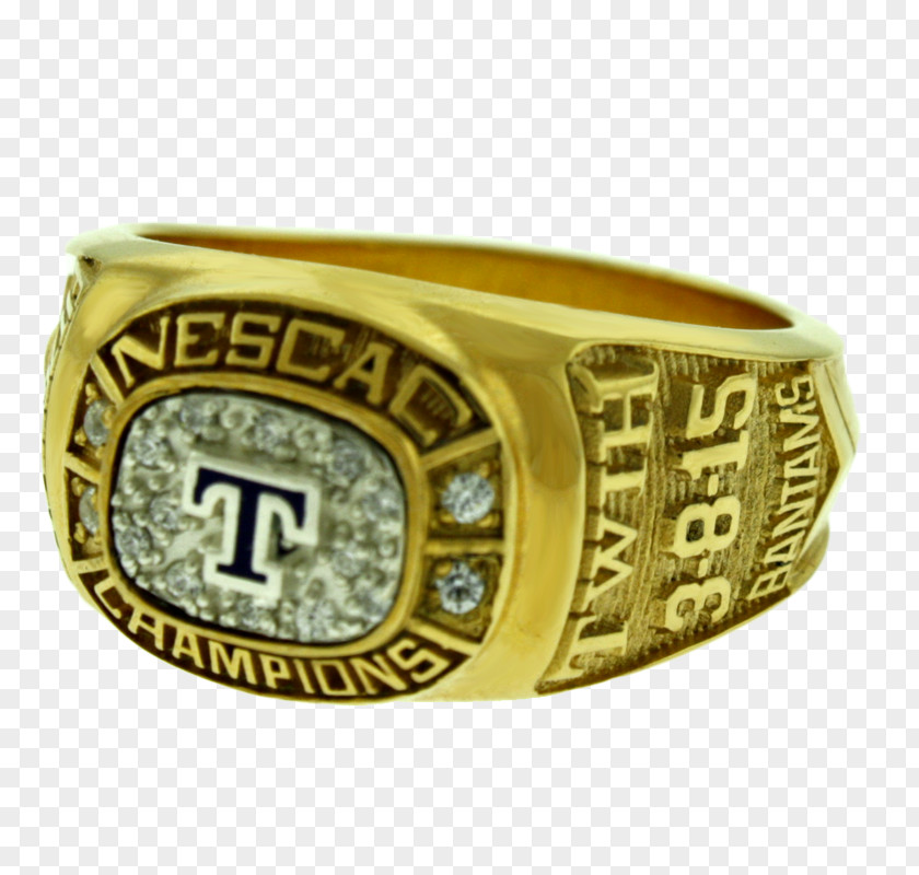 Cup Ring Championship Gold Terryberry Silver 01504 PNG