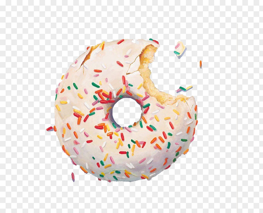 Donut Donuts Sprinkles Drawing Illustration Food PNG