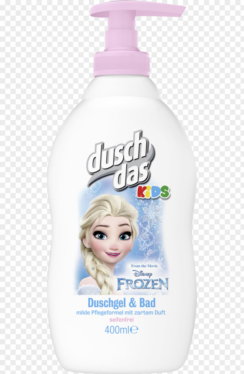 Elsa Lotion Frozen Dusch Das Shower Gel PNG