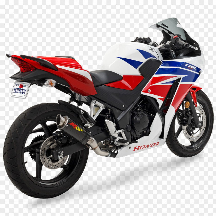 Honda CBR250R/CBR300R Exhaust System CBR250RR CBR Series PNG