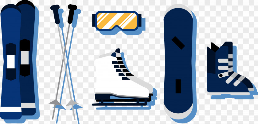Skiing Tools Sport PNG
