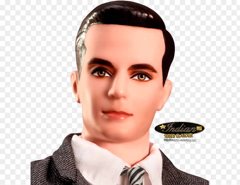 Barbie Don Draper Mad Men Doll Toy PNG