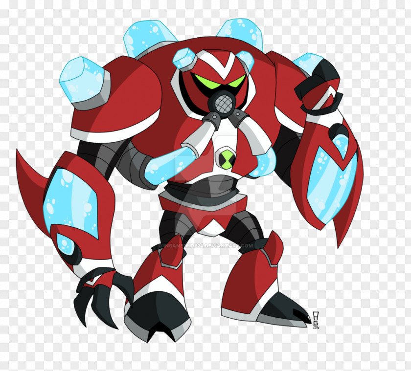 Ben 10 Vilgax Four Arms Television Show Art PNG