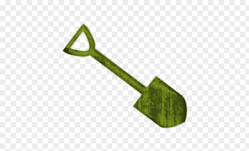 Green Tree Shovel Logo Clip Art PNG
