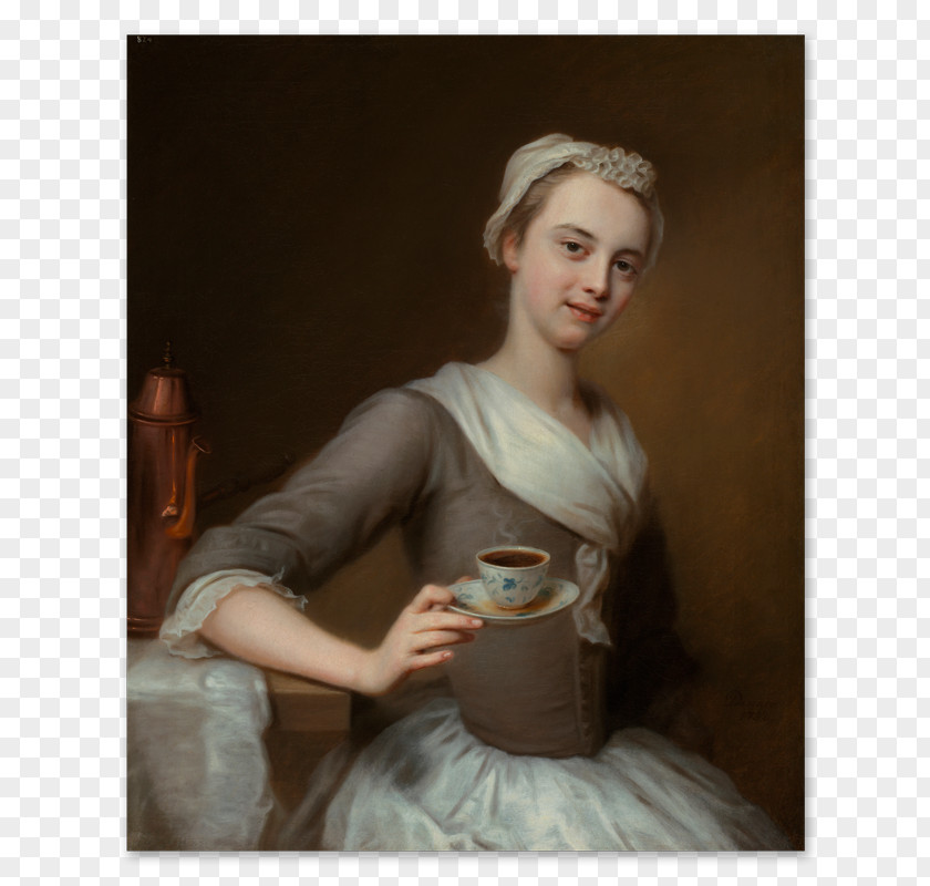 Holding Cup Balthasar Denner Coffee The Artist's Daughter Portrait Of An Old Woman Tea PNG
