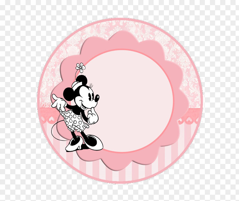 Jimmy Neutron 2d Minnie Mouse Convite Party Image Birthday PNG