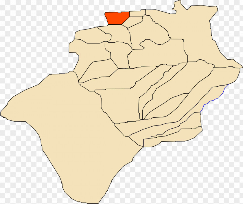 Map Béchar Mogheul Abadla Boukaïs Lahmar PNG