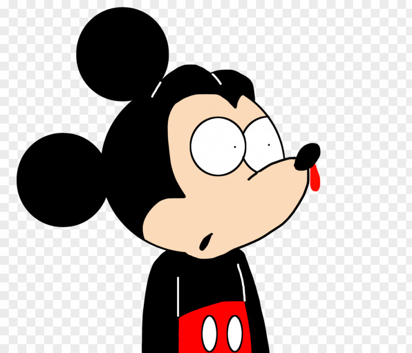 Bleeding Gums Cartoon Mickey Mouse Nosebleed Haemophilia PNG