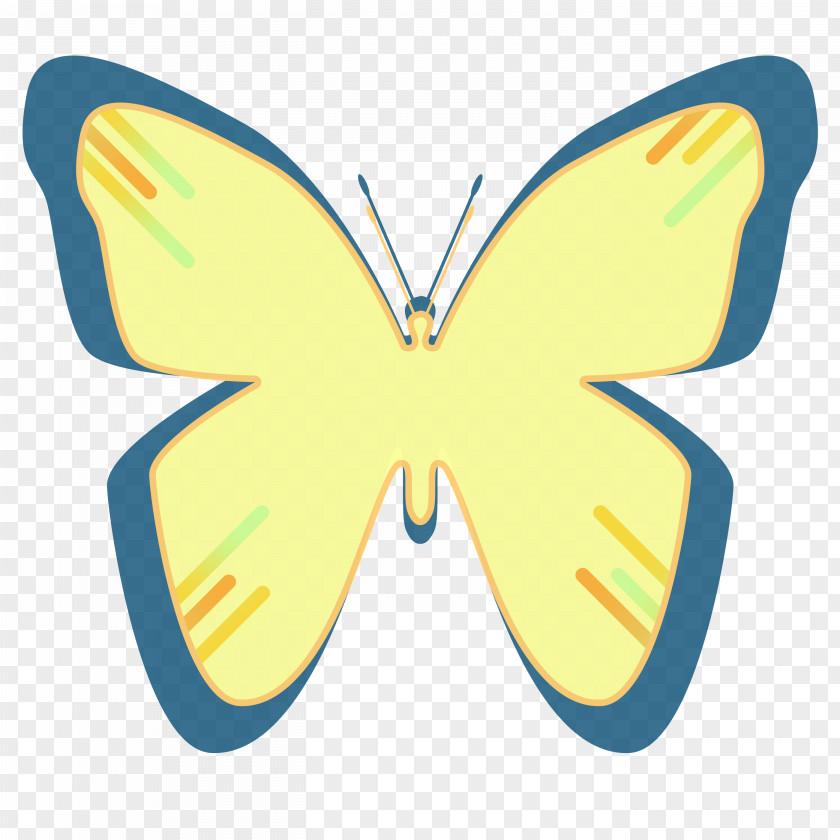 Cartoon Butterfly Monarch Pieridae Clip Art PNG