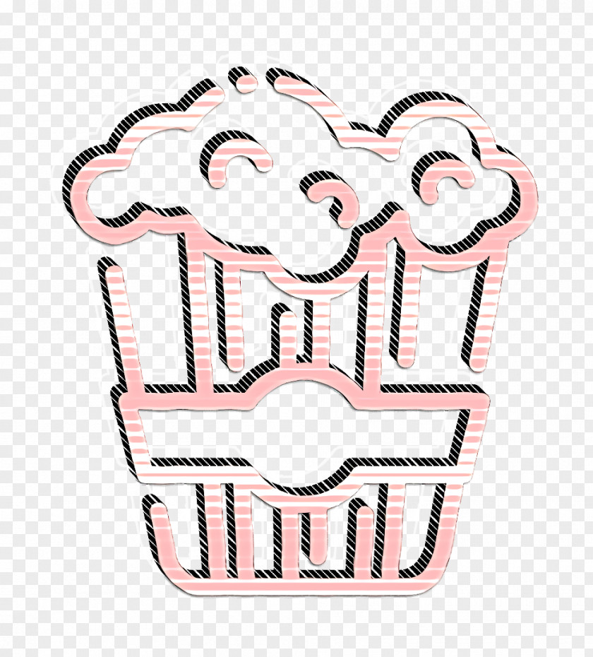 Food And Restaurant Icon Fast Popcorn PNG