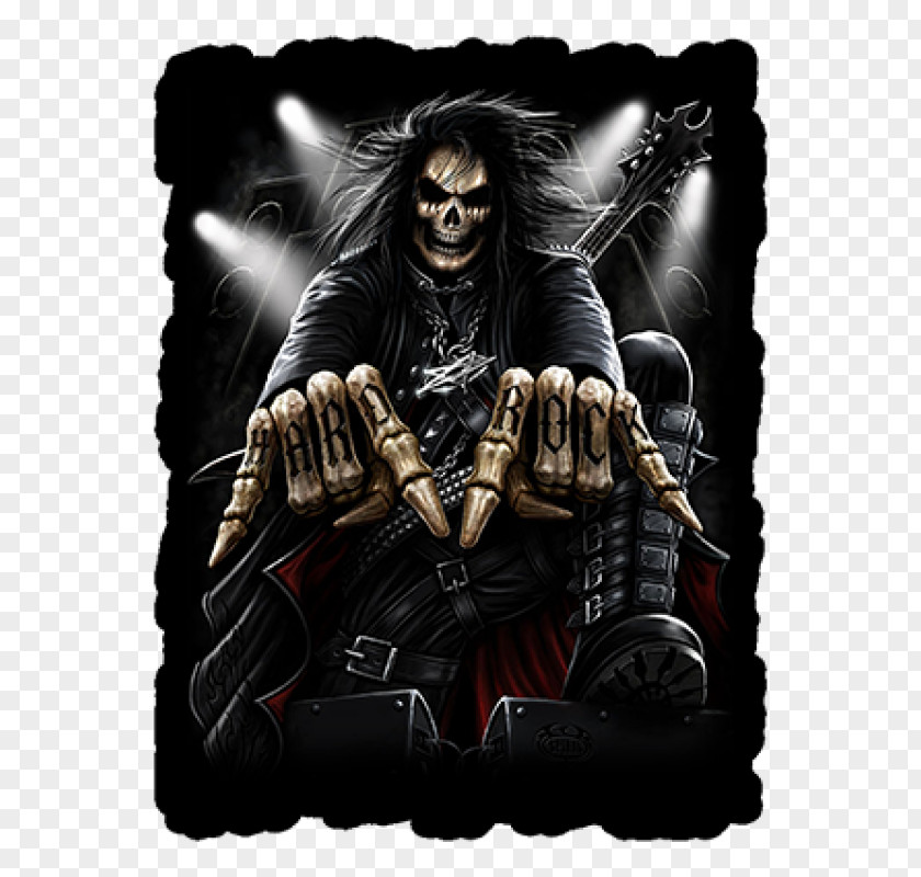 Hard Rock Heavy Metal Human Skull Symbolism Skeleton PNG