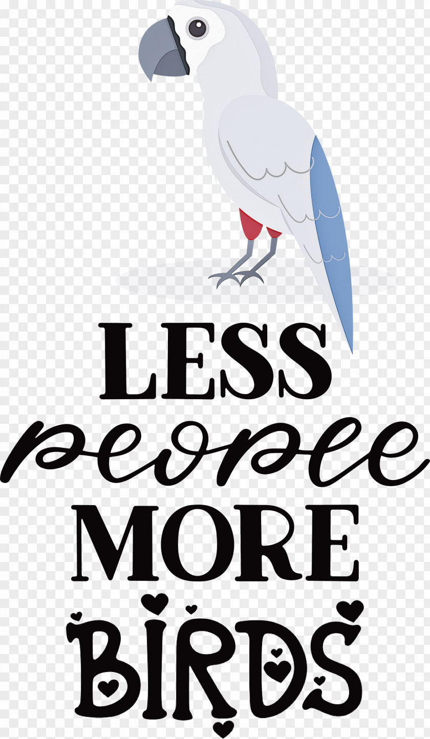 Less People More Birds PNG