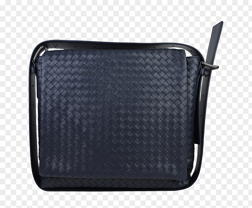 Men's Dark Blue Butterfly House Paula Leather Messenger Bag Handbag Bottega Veneta PNG