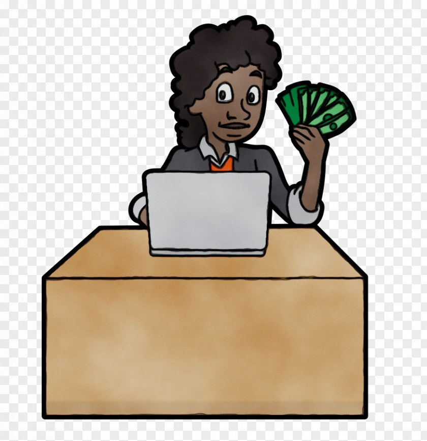 Reading Logo Cartoon Money Silhouette Transparency PNG