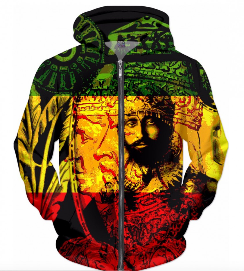 Bob Marley Hoodie Haile Selassie T-shirt Rastafari Lion Of Judah PNG
