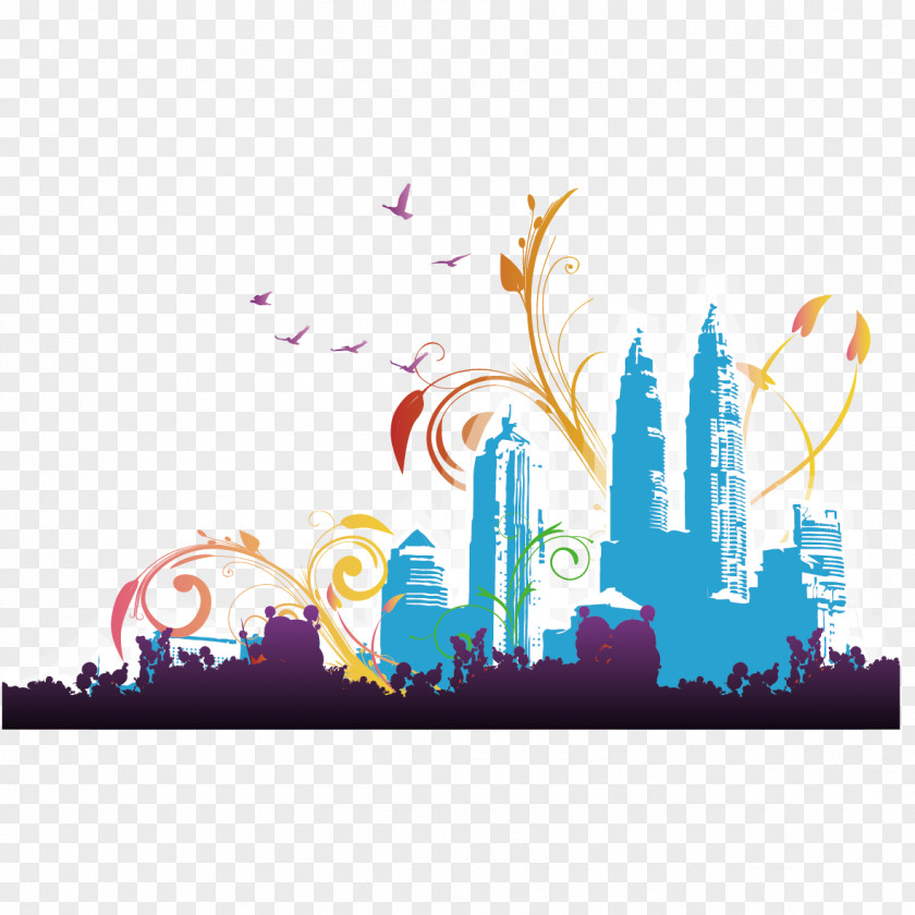 City Building Material Fantasy Clip Art PNG