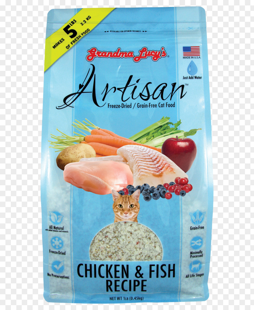 Fish Grandma Lucy's Artisan Freeze Dried Pre-Mix 8lbs Cat Food Grain Free Pork Dog Drying PNG