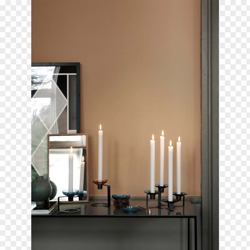 Light Candlestick Glass Sconce PNG