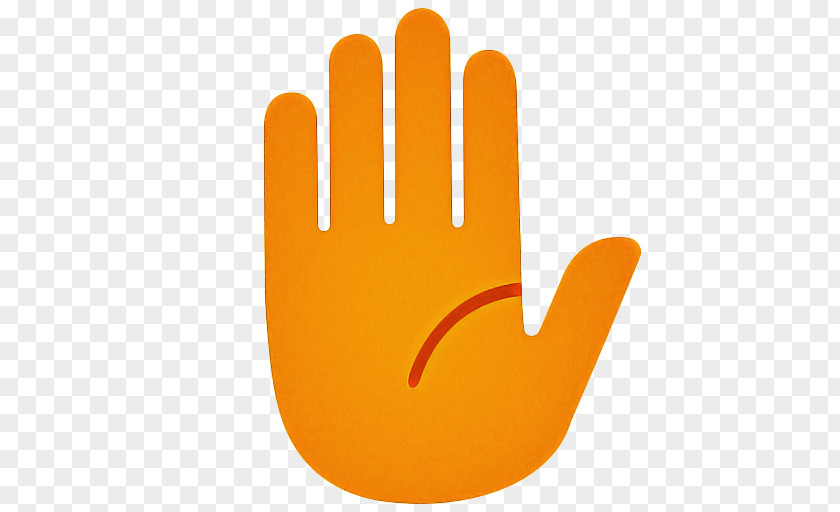 Logo Thumb Orange Emoji PNG