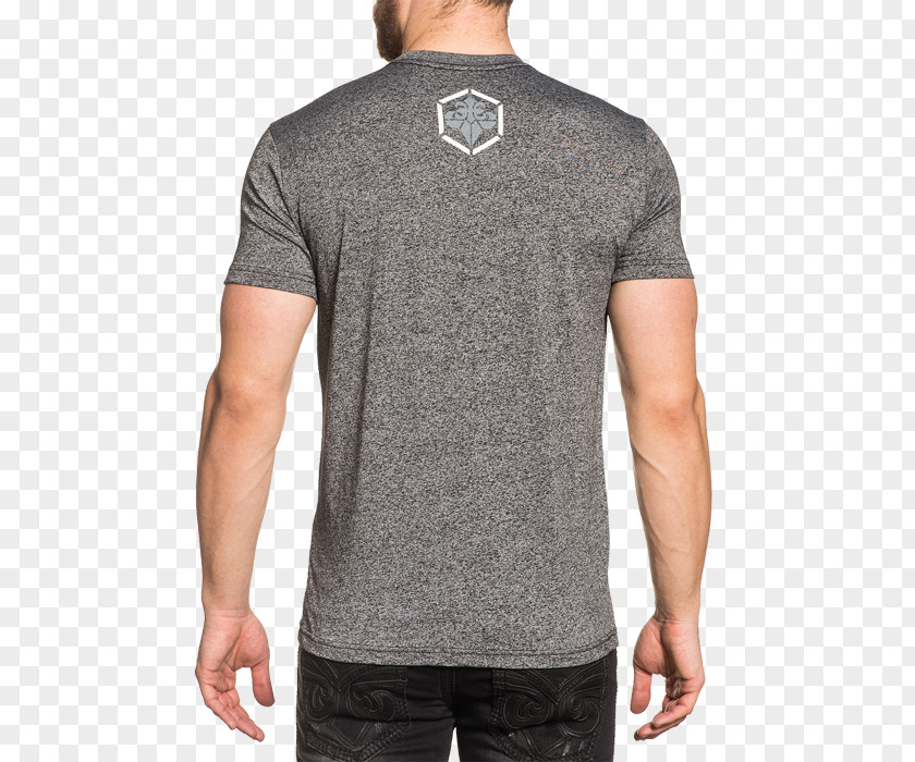 T-shirt Affliction Clothing Sleeve PNG