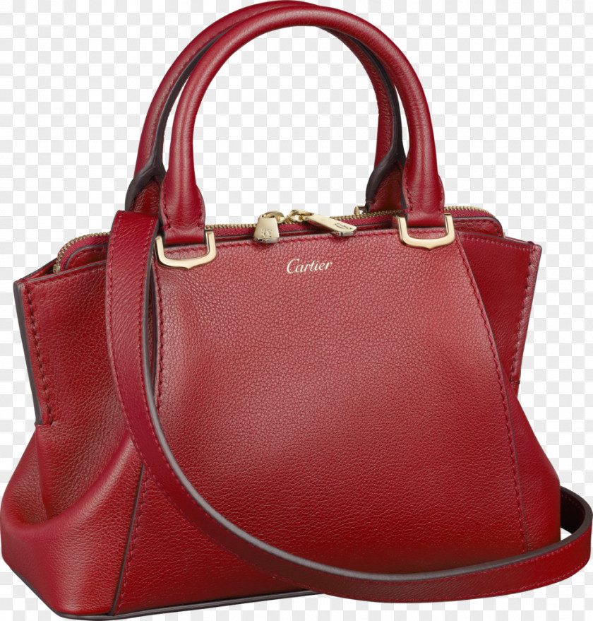 Women Bag Handbag Cartier Tote Leather PNG