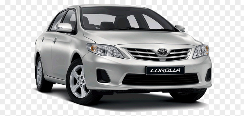 Toyota Corolla Compact Car 2018 2014 PNG