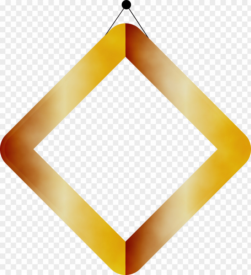 Triangle Angle Yellow Lighting Meter PNG