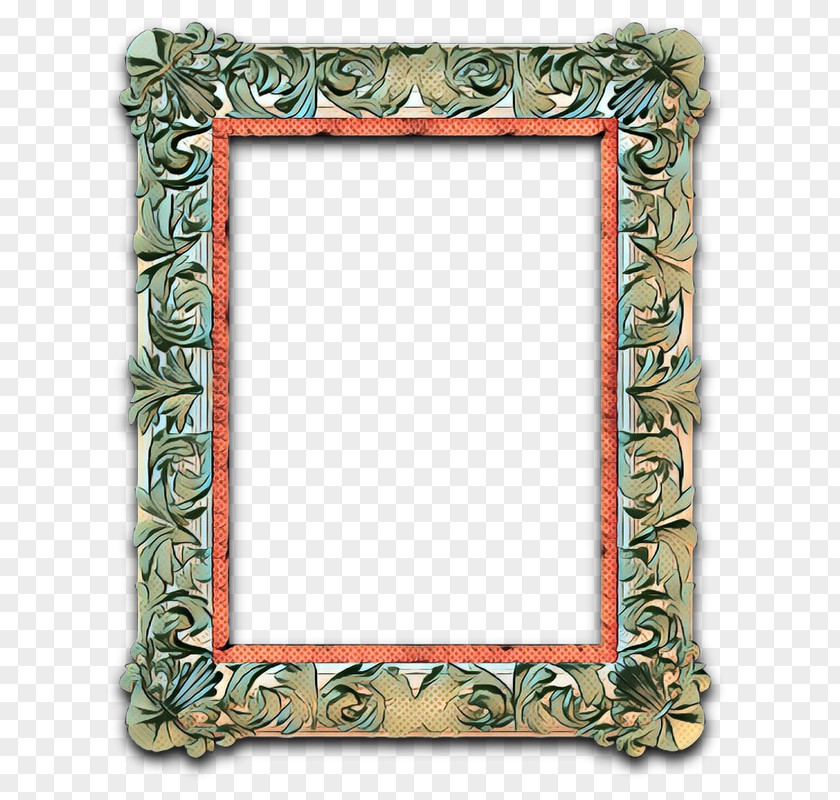 Visual Arts Mirror Retro Background Frame PNG