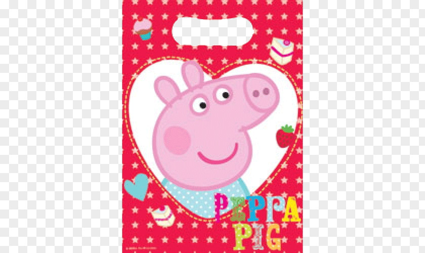 Birthday Party Favor Gift Pig PNG