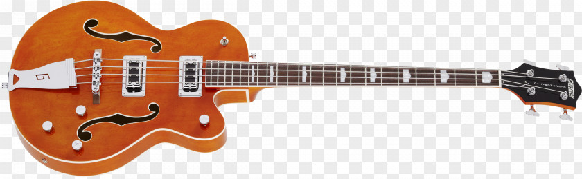 Electric Guitar Gretsch Bass Semi-acoustic PNG