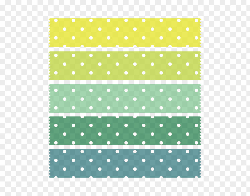 Green Tape Masking Polka Dot Paper Illustrator PNG