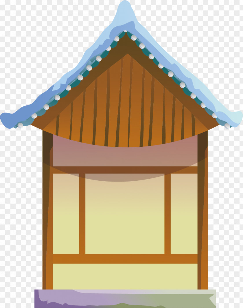 Housing Material Simple Winter Snow PNG