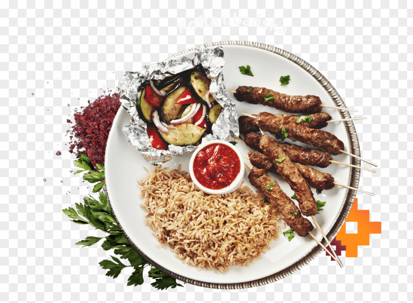Meat Kebab Middle Eastern Cuisine Recipe Dish PNG