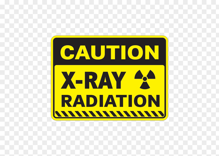 Radiation Safety Tape Vinyl Sticker Decal Caution Low Overhead Clearance ATV Car Garage Bike D217 A9559 Logo Brand PNG