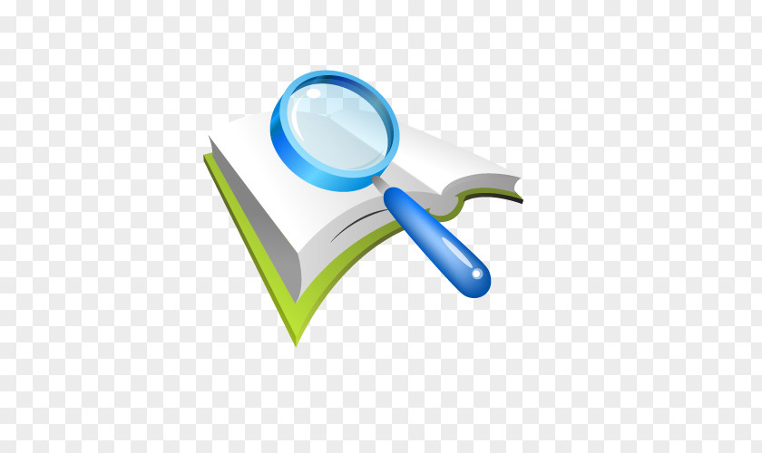 Vector Magnifying Glass Book Research Proyecto De Investigacixf3n PNG