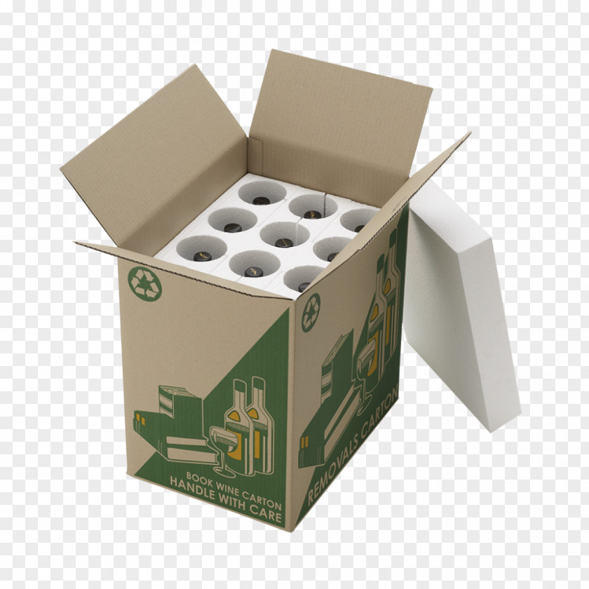 Cardboard Box Wine Packaging And Labeling Bottle PNG