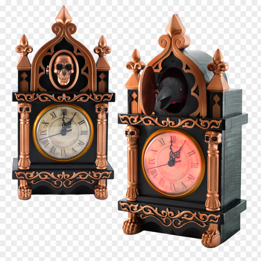 Clock Halloween Interior Design Services Antique PNG