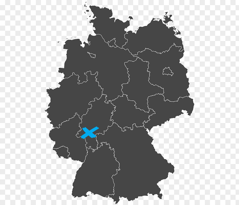 Map Germany Vector German Federal Election, 2017 Contour Line PNG