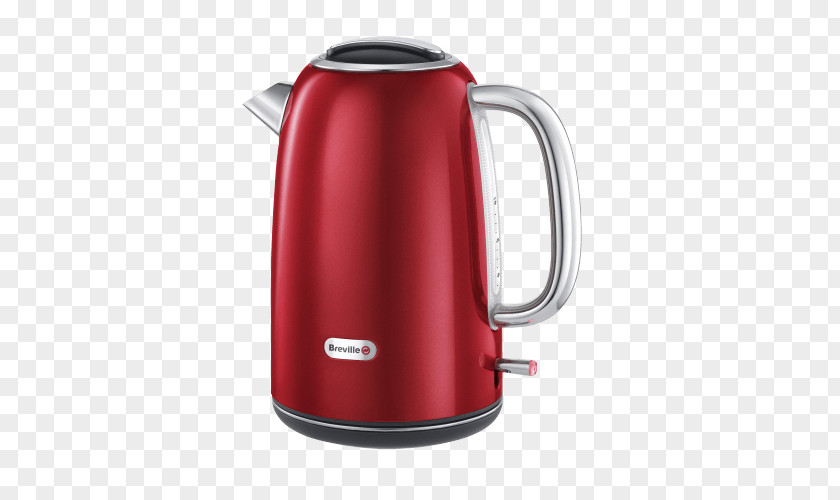 Red Kettle Image Breville Toaster Coffeemaker Home Appliance PNG