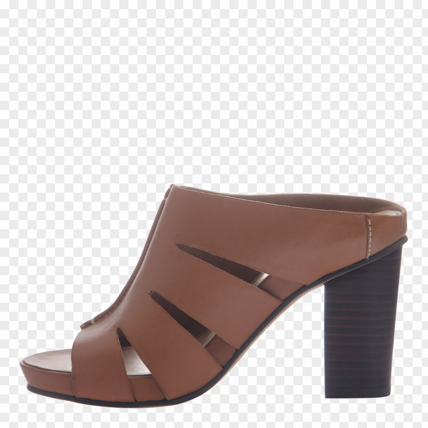 Stacked Heel Shoes For Women Suede Sandal Shoe Product Design PNG
