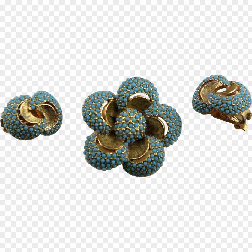 Brooch Turquoise Body Jewellery PNG
