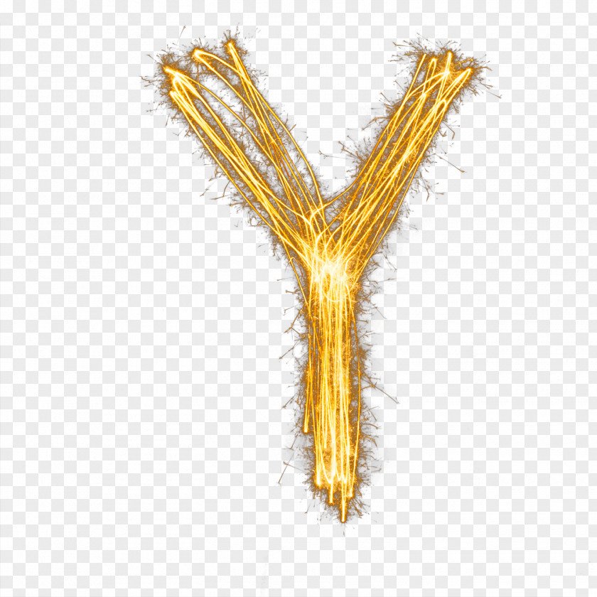 Fire Letter Y PNG