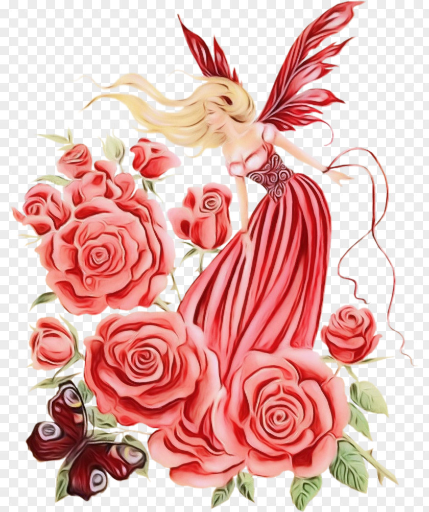 Garden Roses Cut Flowers Valentine's Day PNG