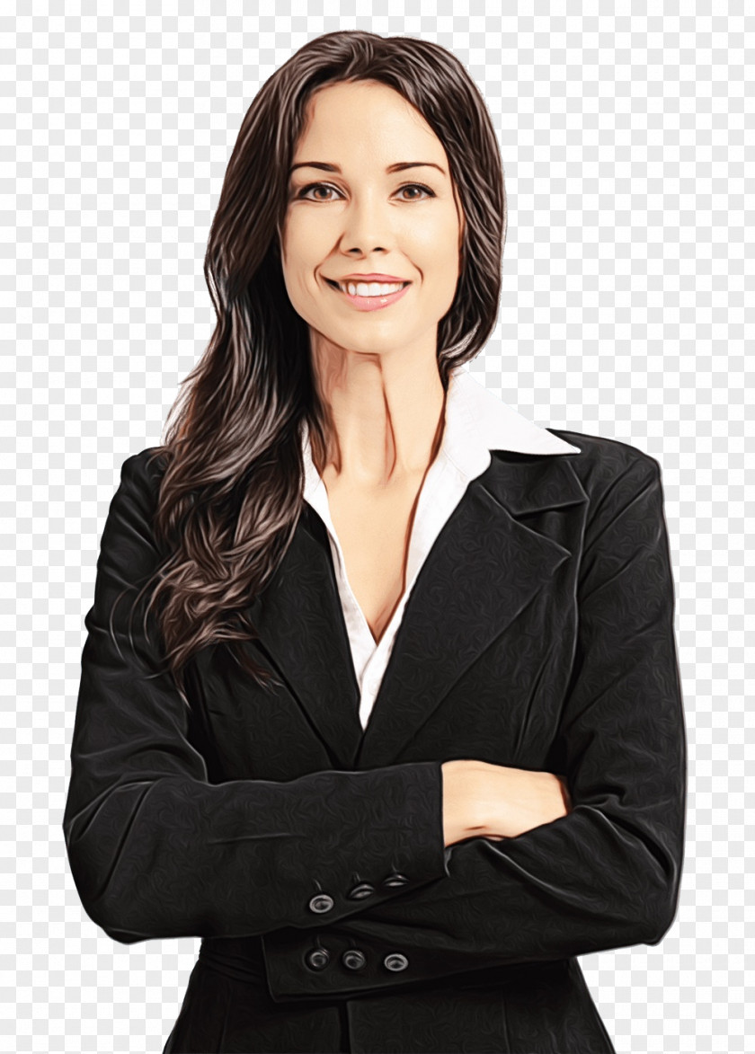 Job Smile Watercolor Business PNG