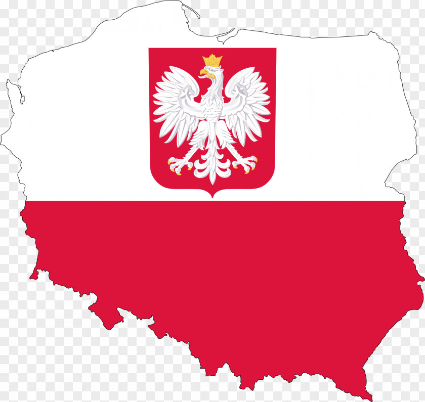 Poland Flag Of Map Clip Art PNG