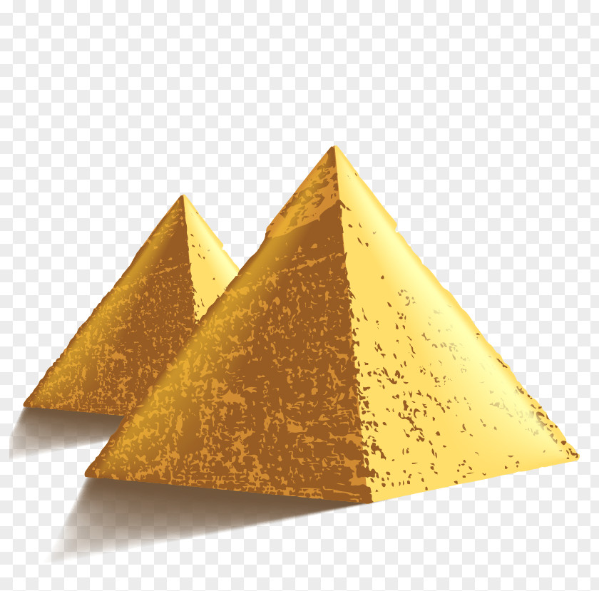 Pyramid Egyptian Pyramids Giza Complex Illustration PNG