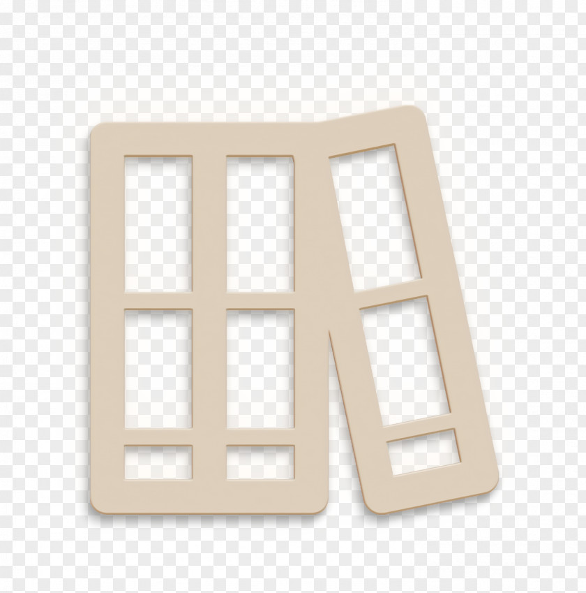 Rectangle Beige Books Icon Documents Office PNG