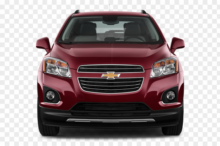 Red Car Top View 2015 Chevrolet Trax Equinox Sport Utility Vehicle PNG
