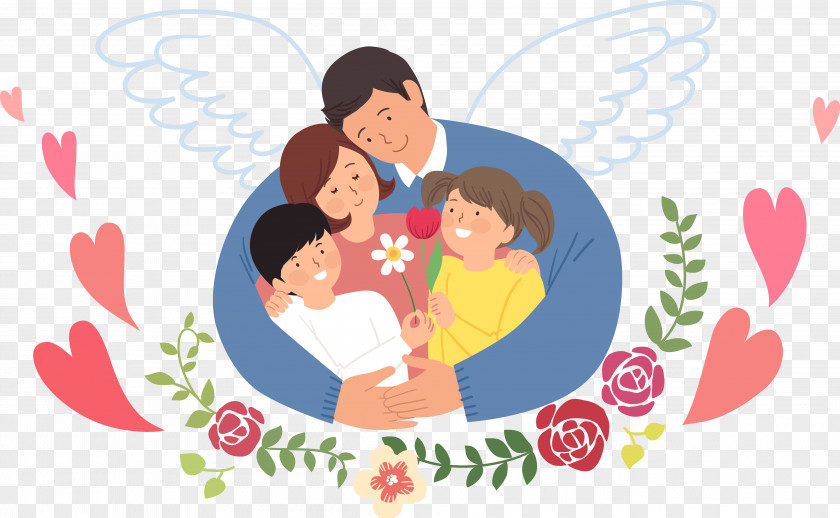 The Family Loves Each Other PNG