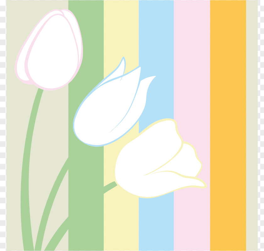 Whirlpool Cliparts Pastel Flower Color Tulip Clip Art PNG